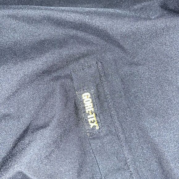 Black Executive Waterproof GoreTex Zero Restriction SS Pullover Golf Jacket XL - Picture 3 of 6
